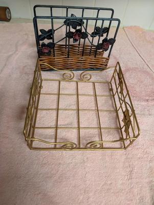 Nice group of Kitchen items including vintage spoon rest.