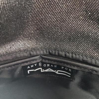 LOT 64: Vintage Beaded Purse, Harry Levine, Mesh Beaded Purse, MAC Cosmetics Bag