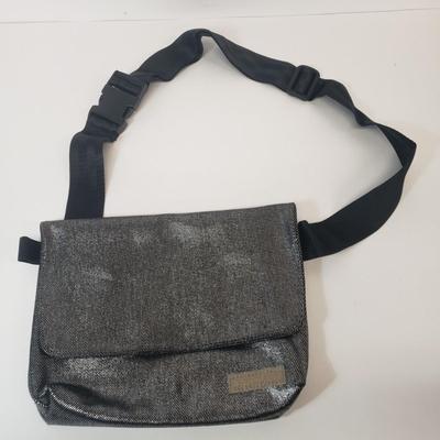 LOT 64: Vintage Beaded Purse, Harry Levine, Mesh Beaded Purse, MAC Cosmetics Bag