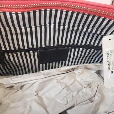 LOT 65: New with Tags- Charming Charlie Handbags-Satchel with Bamboo Handles & Crossbody with Padlock