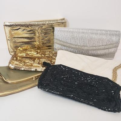 LOT 67: Vintage Evening Bag Collection-Sequins, Beads, La Regale, Ingber & More