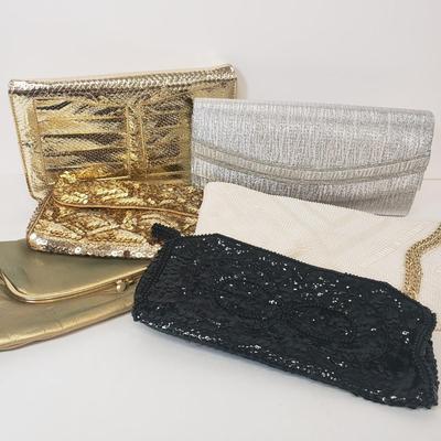 LOT 67: Vintage Evening Bag Collection-Sequins, Beads, La Regale, Ingber & More