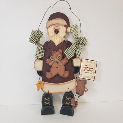 LOT 69: Rustic Holiday Decor Assortment with Martha Stewart Putz Style Houses