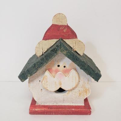 LOT 69: Rustic Holiday Decor Assortment with Martha Stewart Putz Style Houses