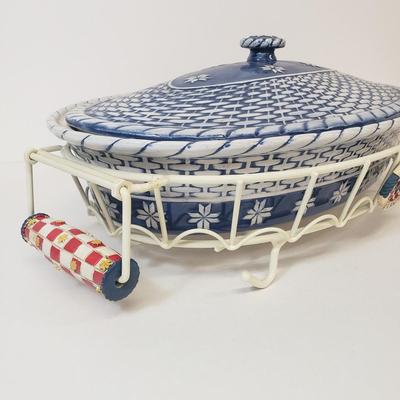 LOT 71: Temptations & Corning Ware Casserole Dishes with Brand New Holiday Home Decor & More