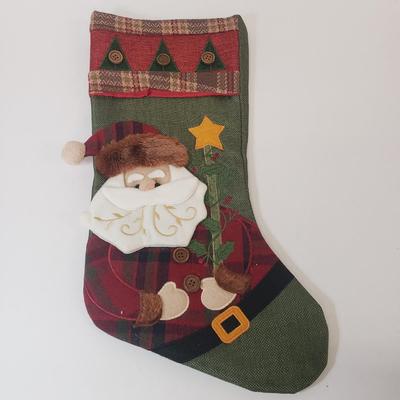 LOT 72: Christmas Stockings & Holiday Tableware Decor