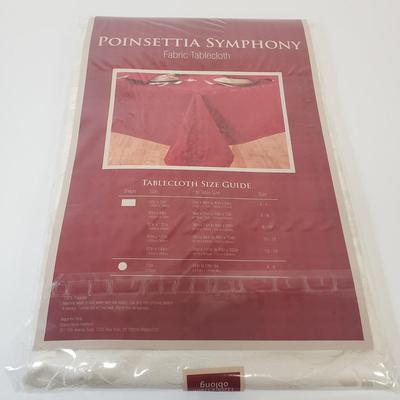 LOT 73: Christmas Poinsettias Table Ware Collection-New Products