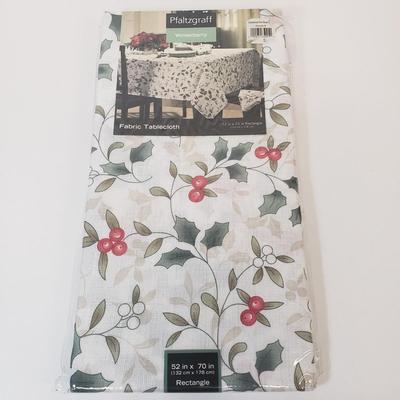 LOT 73: Christmas Poinsettias Table Ware Collection-New Products