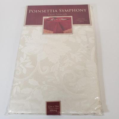 LOT 73: Christmas Poinsettias Table Ware Collection-New Products