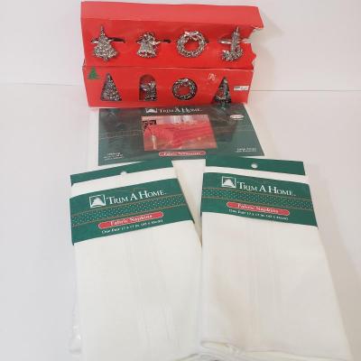 LOT 73: Christmas Poinsettias Table Ware Collection-New Products