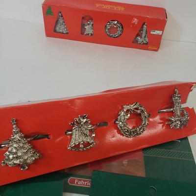 LOT 73: Christmas Poinsettias Table Ware Collection-New Products