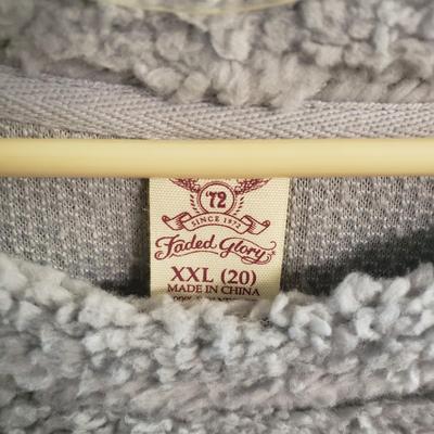 LOT 77: New with Tag Holiday Top & Fuzzy Sherpa Sequined Plus Size Pullovers