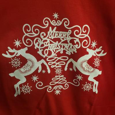 LOT 77: New with Tag Holiday Top & Fuzzy Sherpa Sequined Plus Size Pullovers