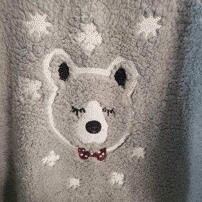 LOT 77: New with Tag Holiday Top & Fuzzy Sherpa Sequined Plus Size Pullovers