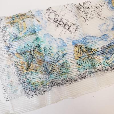 LOT 80: Collection of Scarves in Various Styles from Around the World