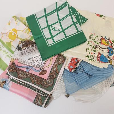 LOT 80: Collection of Scarves in Various Styles from Around the World