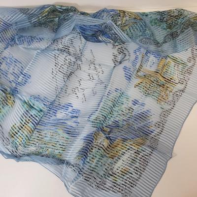 LOT 80: Collection of Scarves in Various Styles from Around the World