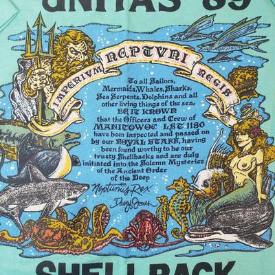 LOT 162: Vintage X-Lg T-shirt Collection-US Navy & Marines