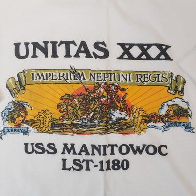 LOT 162: Vintage X-Lg T-shirt Collection-US Navy & Marines