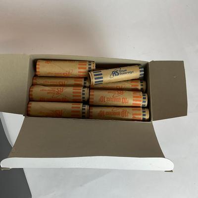 Z784 Royal Sovereign Coin Counter With Box Of Coin Wrappers