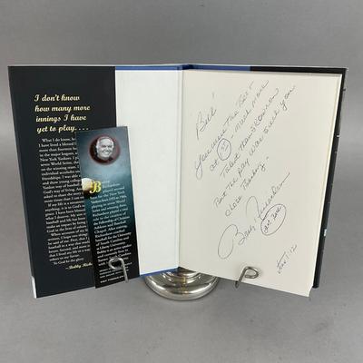 B792 Autographed & Signed Note "Impact Player” A Memoir Bobby Richardson With David Thomas