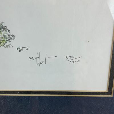B798 Signed Artist Proof By Paul Miller "The History Of Duke Basketball" #3/25 & Signed Mike Krzyzewski And Brian Hart...