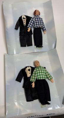 Sale Photo Thumbnail #348: Larry and Curly.  Made by Fun 4 All in 1997. In good used condition