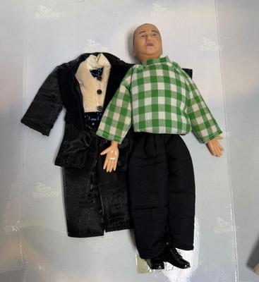 Sale Photo Thumbnail #347: Larry and Curly.  Made by Fun 4 All in 1997. In good used condition