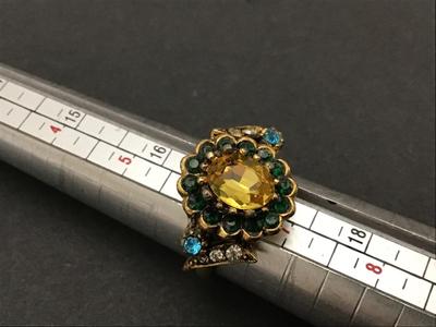 Signed Art Vintage Fashion Ring