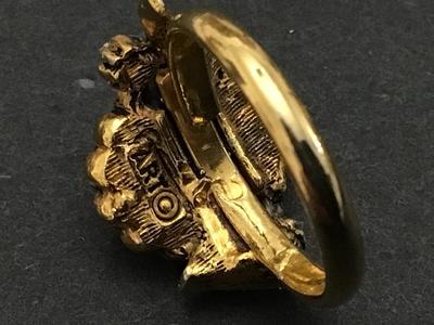 Signed Art Vintage Fashion Ring