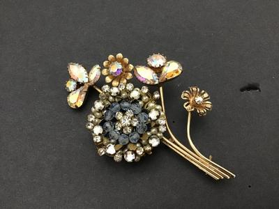 Designer Vintage Large Statement Brooch