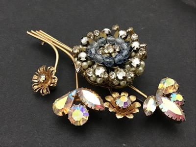 Designer Vintage Large Statement Brooch