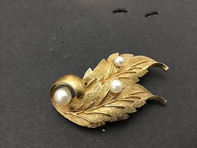 Signed Vintage Brooch