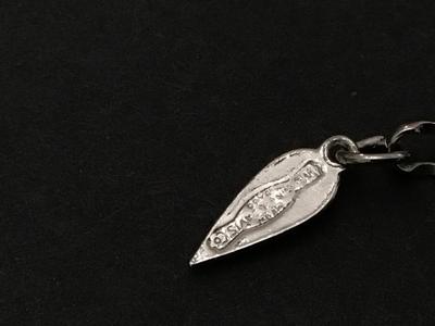 Whiting and Davis Vintage Silver Mesh Choker Signed Necklace. Excellent