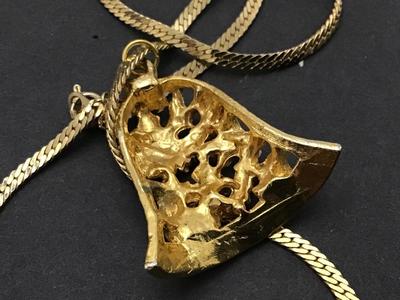 Holiday Bell Pendant Vintage