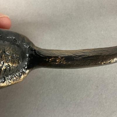 S908 Solid Brass Kangaroo With Joey Sculpture Signed Bodo Muche