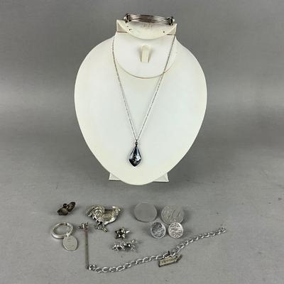 S849 Misc. Sterling Silver Jewelry Lot