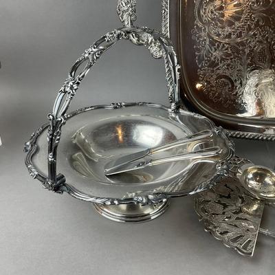 A913 Large Lot Of Silverplate