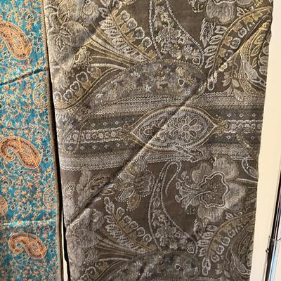 M854 Large Lot of Wool Blend Shawls, Pashmina, Giorgio Armani