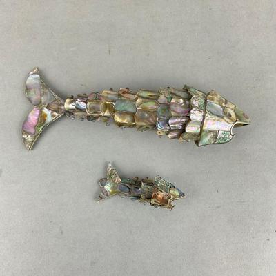 S915 Vintage Articulated Abalone Fish Bottle Opener