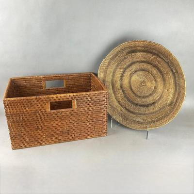 A917 Woven Pineneedle Baskets