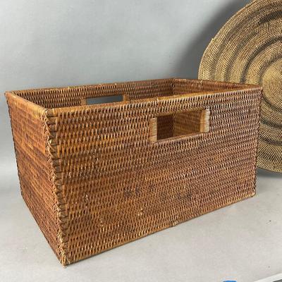 A917 Woven Pineneedle Baskets