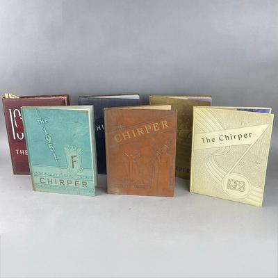 N918 The Chirper Yearbooks Lot