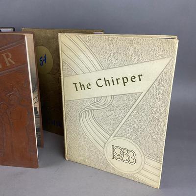 N918 The Chirper Yearbooks Lot