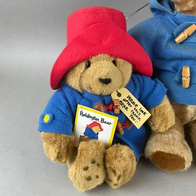 M928 Set Of Three Paddington Bears Lot