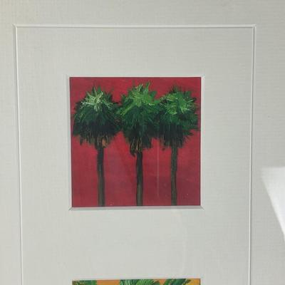 H929 Limited Edition Art Print "Palms In Color" By OMRO