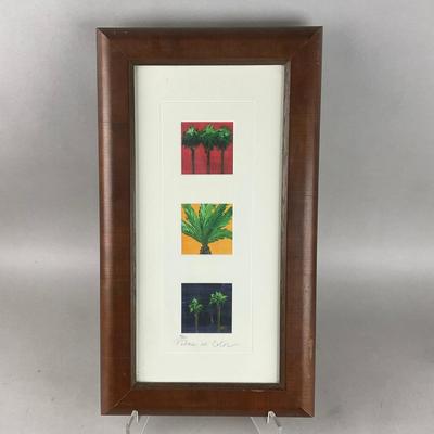 H929 Limited Edition Art Print "Palms In Color" By OMRO