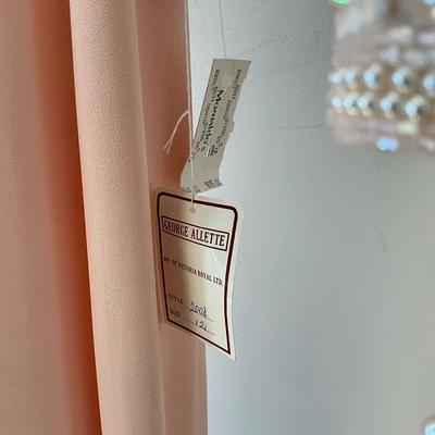 M862 Two Vintage Beaded Gowns