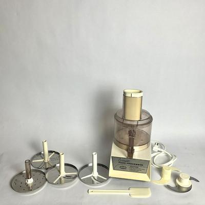 G937 Vintage 1978 Cuisinart Food Processor Model CFP-5A