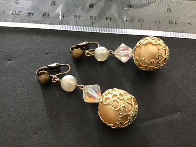 Vintage Clip on Earrings
